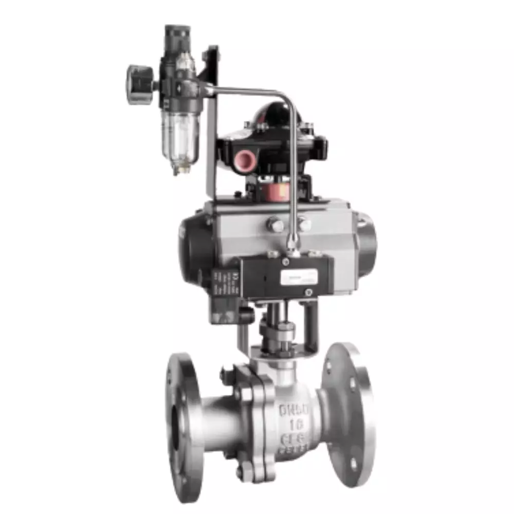 Pneumatic Flange Ball Valve