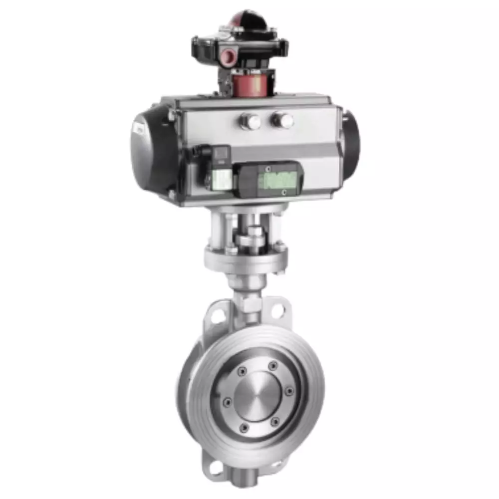 Pneumatic Tri-Eccentric Butterfly Valve